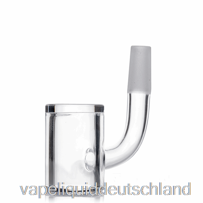 MJ Arsenal 10 Mm Premium Quartz Large Bucket Banger Silber – Half Weld Vape Deutschland